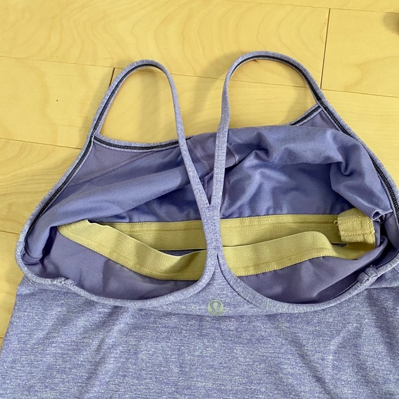Purple Y Lululemon workout tank top - Picture 4 of 4